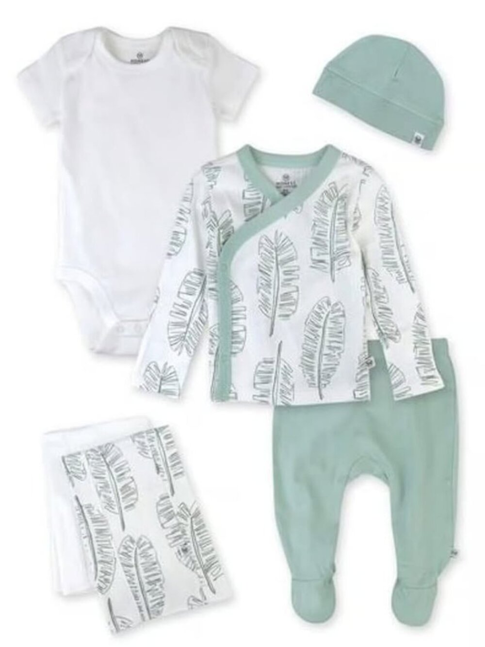 Brand New Honest Gender Neutral Gift Set, 6 Pieces, 3/6 Month.